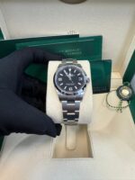 Rolex Explorer Stainless Steel Oyster Perpetual Explorer - Black Dial - Oyster Bracelet 124270 - Image 11
