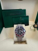 Rolex GMT-Master II Steel Blue & Red "Pepsi" Bezel and Black Dial (Ref# 126710BLRO) - Image 7