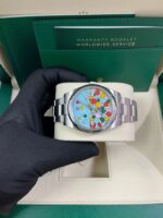 Rolex Oyster Perpetual Oyster Perpetual 41 Celebration Dial New 2023 Release 124300 Turquoise Colorful Dial - Image 9