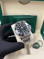 Rolex Sea-dweller Deepsea Black Dial Oyster Bracelet 136660 - Image 4
