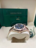 Rolex Sky-Dweller 42mm Blue Dial Rose Gold Jubilee Bracelet 336935 - Image 4