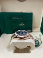 Rolex Sky-Dweller 42mm Blue Dial Rose Gold Jubilee Bracelet 336935 - Image 3