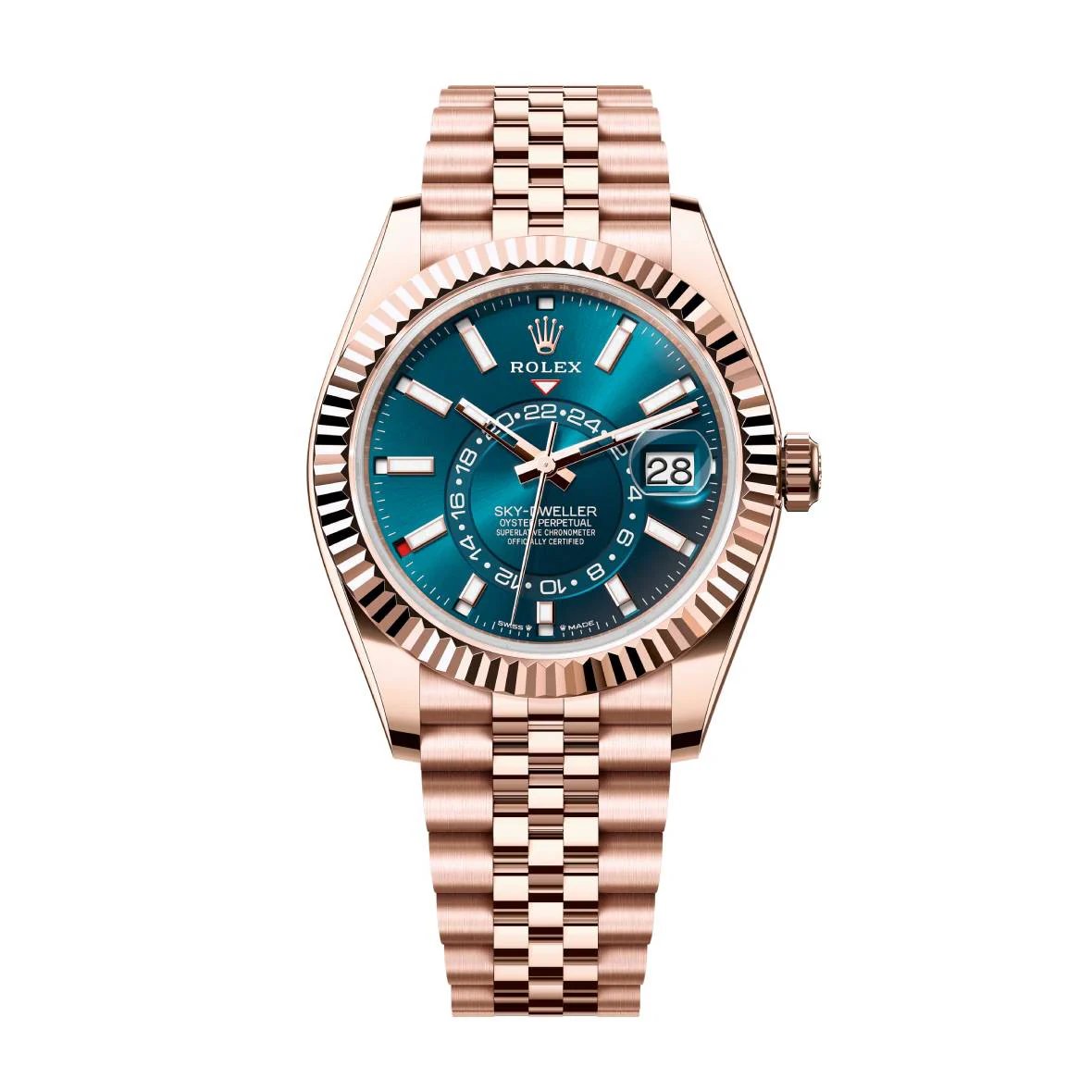 rolex-sky-dweller-42mm-blue-dial-rose-gold-jubilee-bracelet-336935-951304.jpg Rolex Sky-Dweller 42mm Blue Dial Rose Gold Jubilee Bracelet 336935 - Image 1