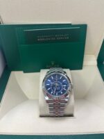 Rolex Sky-Dweller Blue Index Dial Jubilee Bracelet 336934 - Image 2