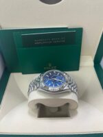 Rolex Sky-Dweller Blue Index Dial Jubilee Bracelet 336934 - Image 3