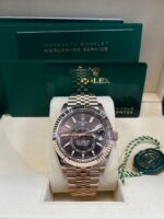 Rolex Sky-Dweller Chocolate Dial Jubilee Bracelet 336935 - Image 3