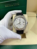 Rolex Sky-Dweller Meteorite Diamonds Baguette Dial Factory Diamonds 336259TBR - Image 13