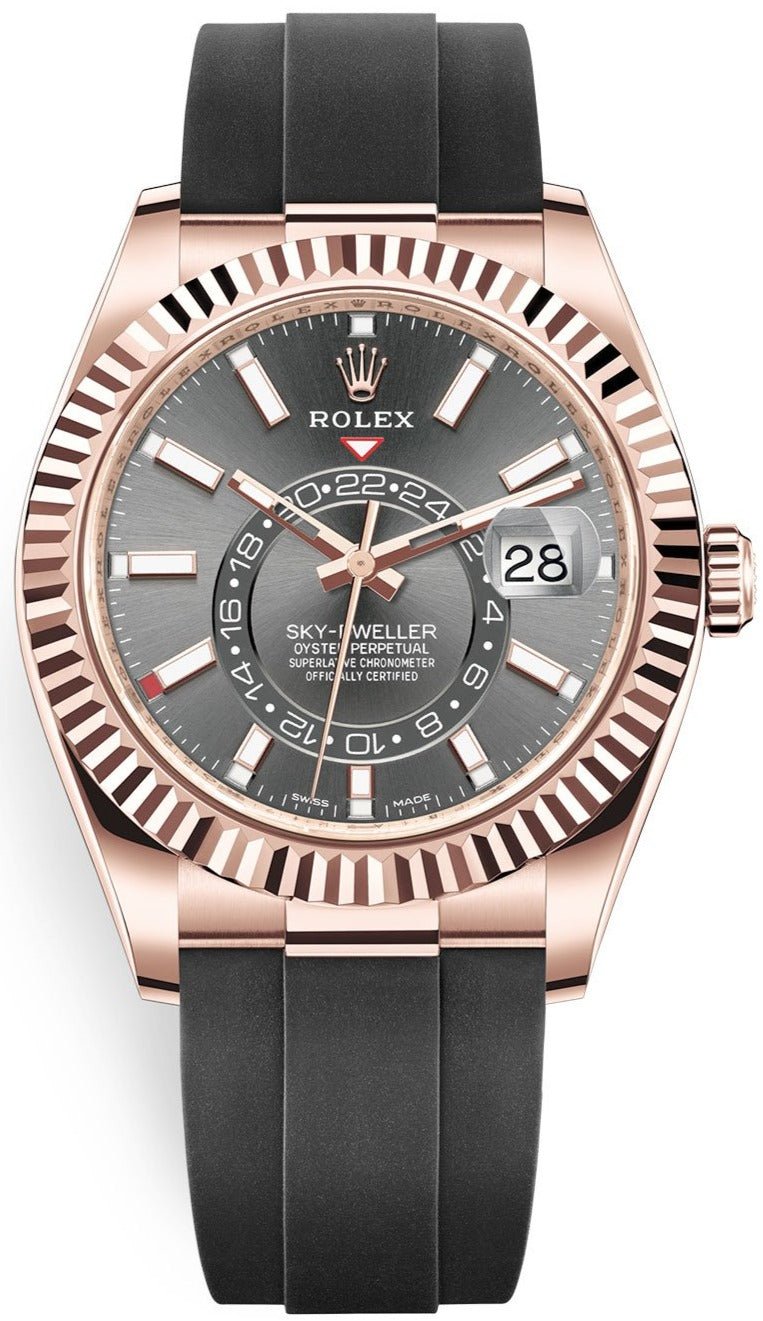rolex-sky-dweller-rose-gold-42mm-dark-rhodium-dial-oysterflex-ref-326235-382447.jpg Rolex Sky-Dweller Rose Gold 42mm - Dark Rhodium Dial - Oysterflex (Ref# 326235) - Image 1