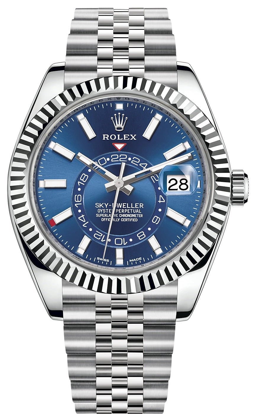 rolex-sky-dweller-white-rolesor-blue-index-dial-jubilee-bracelet-ref-326934-849926.jpg Rolex Sky-Dweller White Rolesor - Blue Index Dial - Jubilee Bracelet (Ref# 326934) - Image 1