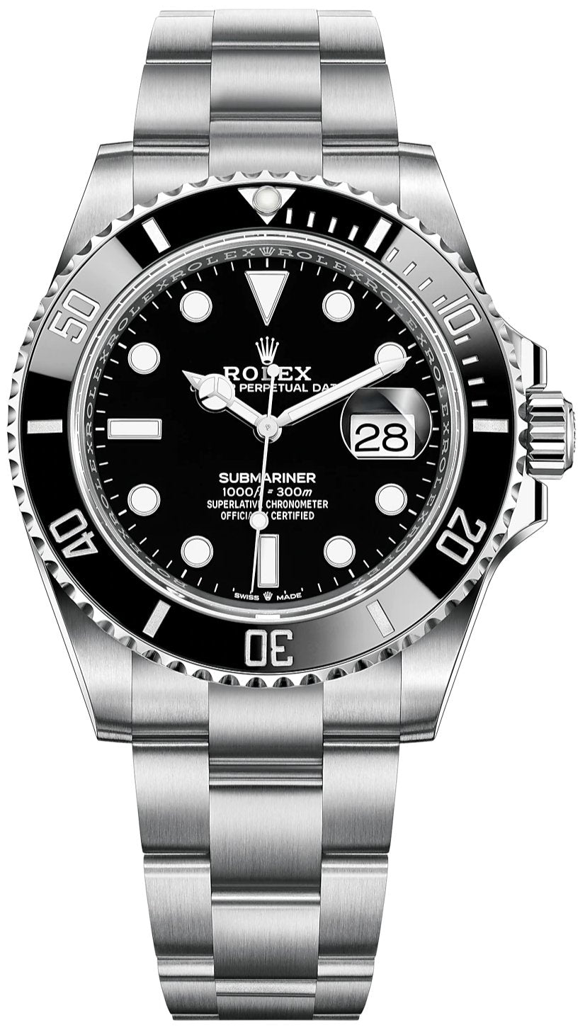 rolex-submariner-41mm-stainless-steel-date-watch-black-dial-ref-126610ln-538306.jpg Rolex Submariner 41mm Stainless Steel Date Watch - Black Dial (Ref# 126610LN) - Image 1