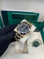 Rolex Submariner Date Certified Yellow Gold Black Dial 116618ln - Image 10
