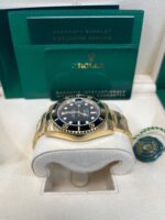 Rolex Submariner Date Certified Yellow Gold Black Dial 116618ln - Image 3