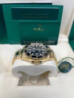 Rolex Submariner Date Certified Yellow Gold Black Dial 116618ln - Image 6