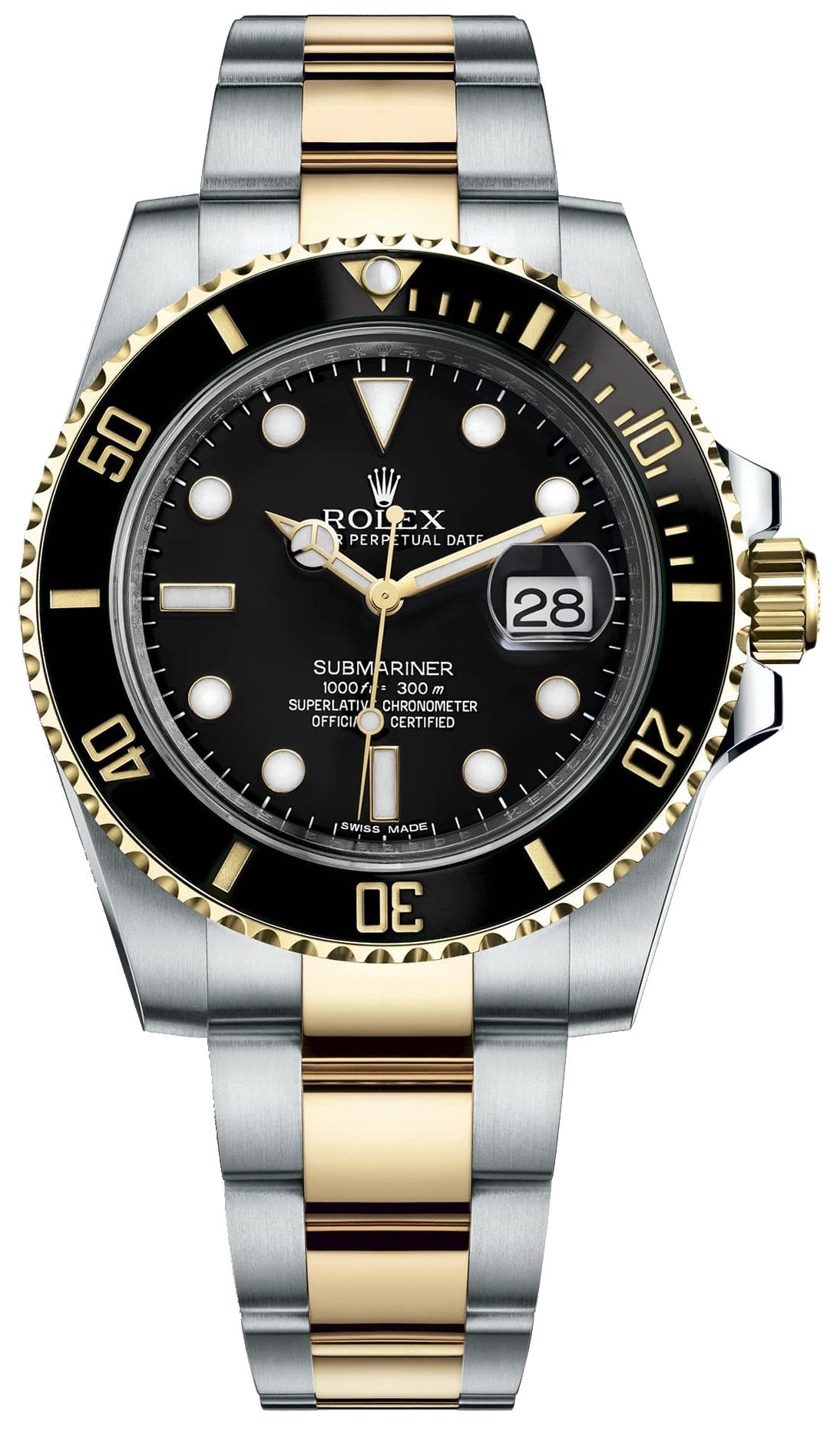 rolex-submariner-two-tone-stainless-steel-yellow-gold-black-dial-ceramic-bezel-ref-126613ln-484194.jpg Rolex Submariner Two-Tone Stainless Steel & Yellow Gold - Black Dial Ceramic Bezel (Ref# 126613LN) - Image 1