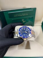 Rolex Submariner Two-Tone Yellow Gold & Steel Rolesor - Blue Dial Ceramic Bezel (Ref# 126613LB) - Image 11