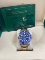 Rolex Submariner Two-Tone Yellow Gold & Steel Rolesor - Blue Dial Ceramic Bezel (Ref# 126613LB) - Image 3