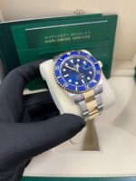 Rolex Submariner Two-Tone Yellow Gold & Steel Rolesor - Blue Dial Ceramic Bezel (Ref# 126613LB) - Image 9