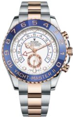 Rolex Yacht-Master II Two-Tone Rose Gold & Steel - White Dial (Ref# 116681)