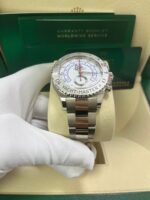 Rolex Yacht-Master II White Gold / White Dial / 44mm Platinum Bezel 116689 - Image 6
