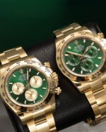 Rolex Yellow Gold Cosmograph Daytona New Release 2025 Green Dial Reference 126508 - Image 3
