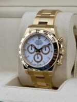 Rolex Yellow Gold White Index Dial Daytona Oyster Bracelet 126508 - Image 3