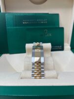 Rolex Yellow Rolesor Sky-Dweller Watch - Black Index Dial - Jubilee Bracelet (Ref # 336933) - Image 5