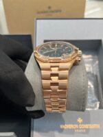 Vacheron Constantin Overseas Chronograph Rose Gold Green Dial 5520V/210R-B966 - Image 10