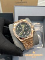 Vacheron Constantin Overseas Chronograph Rose Gold Green Dial 5520V/210R-B966 - Image 8